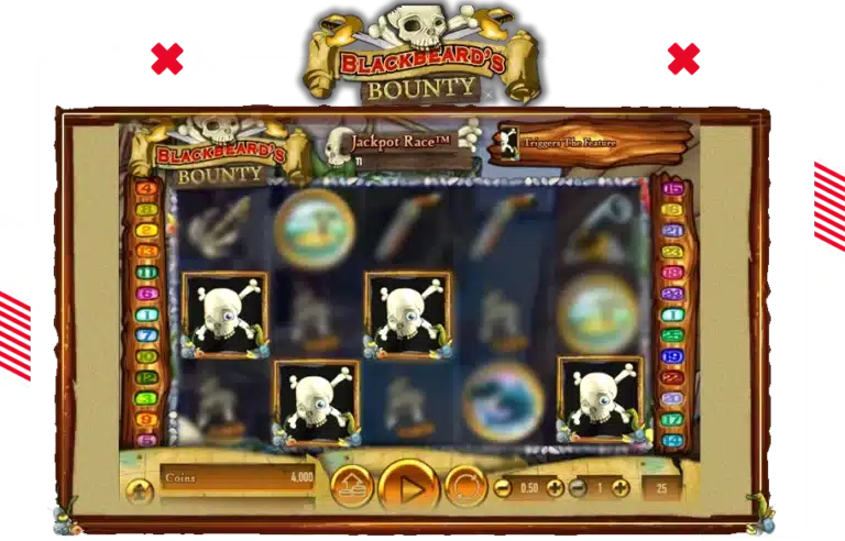 ฟีเจอร์ Free Games BlackbeardsBounty