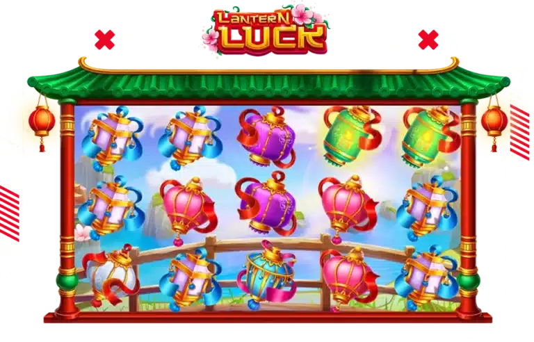 รูปแบบลักษณะของตัวเกม Lantern Luck